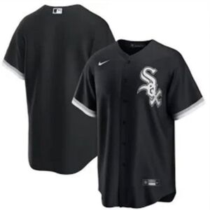 Men's Chicago White Sox Nike Black Team Jersey. XXL